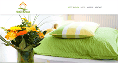 Desktop Screenshot of kreuz-hotel.de